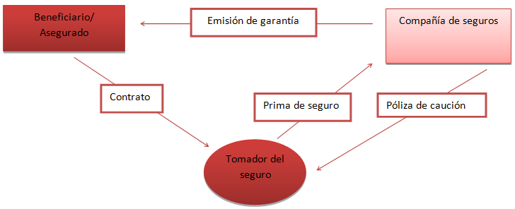 esquema seguro de caución