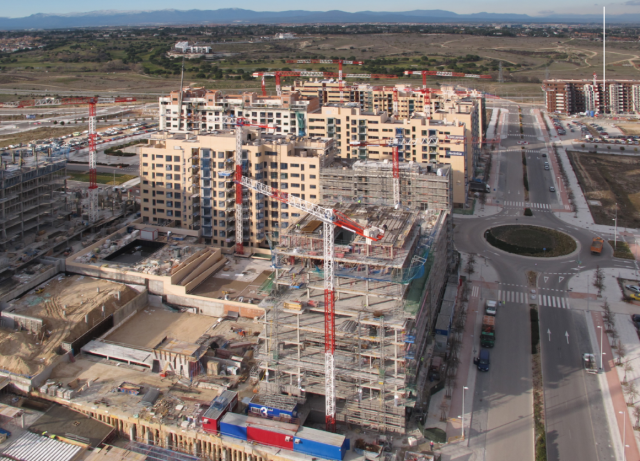 La construcción lidera la recuperación laboral